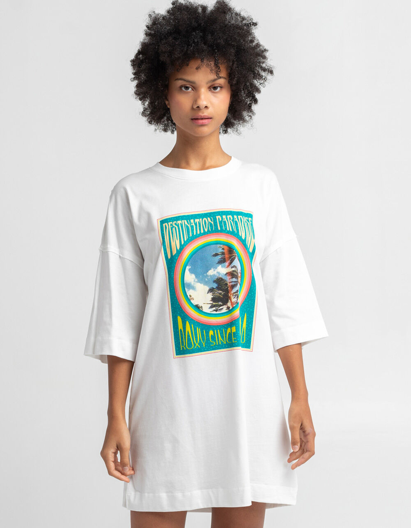 ROXY Macrame Hour Womens Oversized Tee image number 0