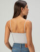 FULL TILT Womens Cami With Shelf Bra image number 4