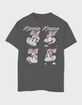 DISNEY Minnie Mouse Box Distressed Unisex Kids Tee image number 1