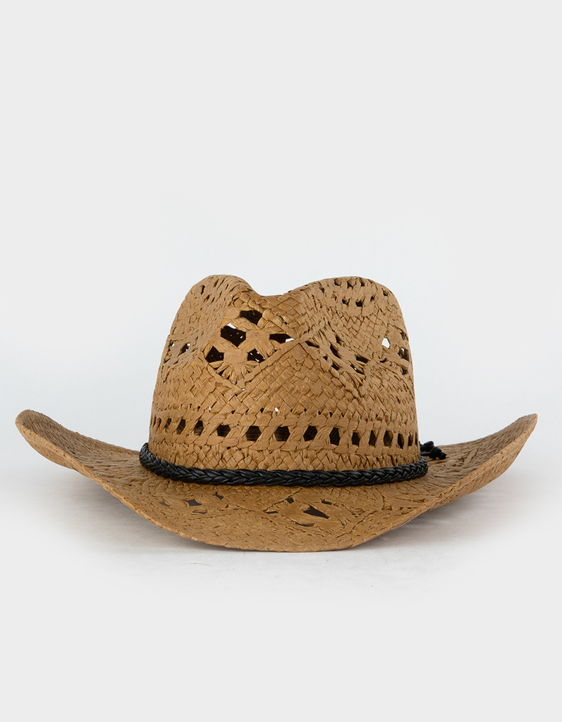 FULL TILT Braid Trim Womens Cowboy Hat image number 2