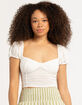 BILLABONG Last Kiss Womens Knit Top image number 1