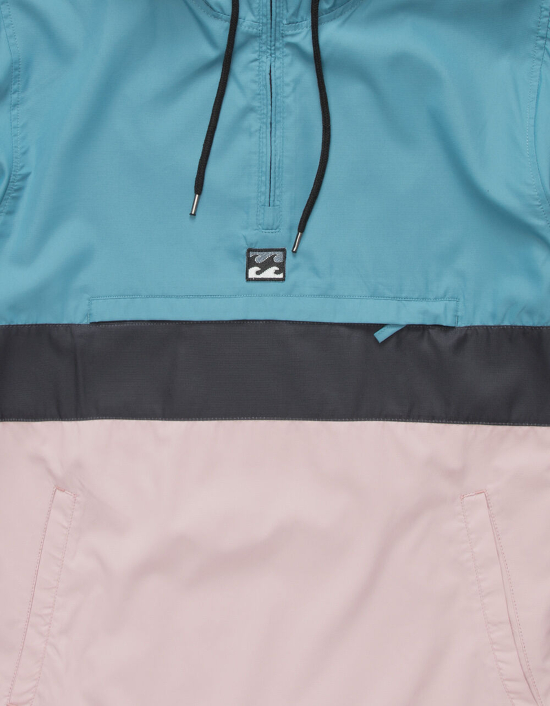 BILLABONG Wind Swell Washed Blue Mens Anorak Jacket image number 1