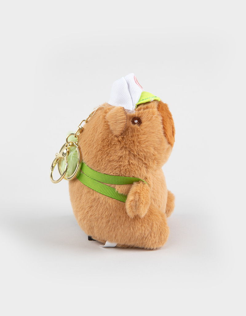 FULL TILT Capybara Tennis Backpack Bag Charm image number 3