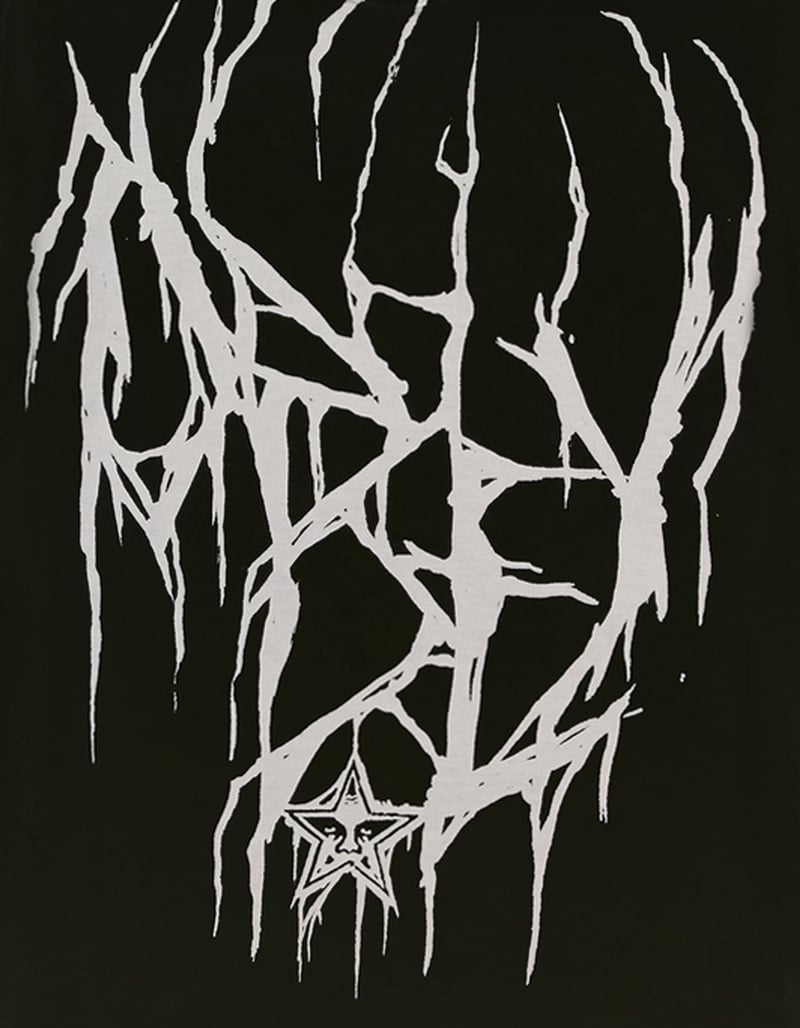 OBEY Death Metal Vintage Mens Oversized Tee image number 1