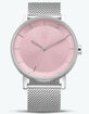 ADIDAS DISTRICT_M1 Silver & Pink Watch image number 1