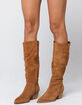 COCONUTS Earl Womens Saddle Knee High Boots image number 2