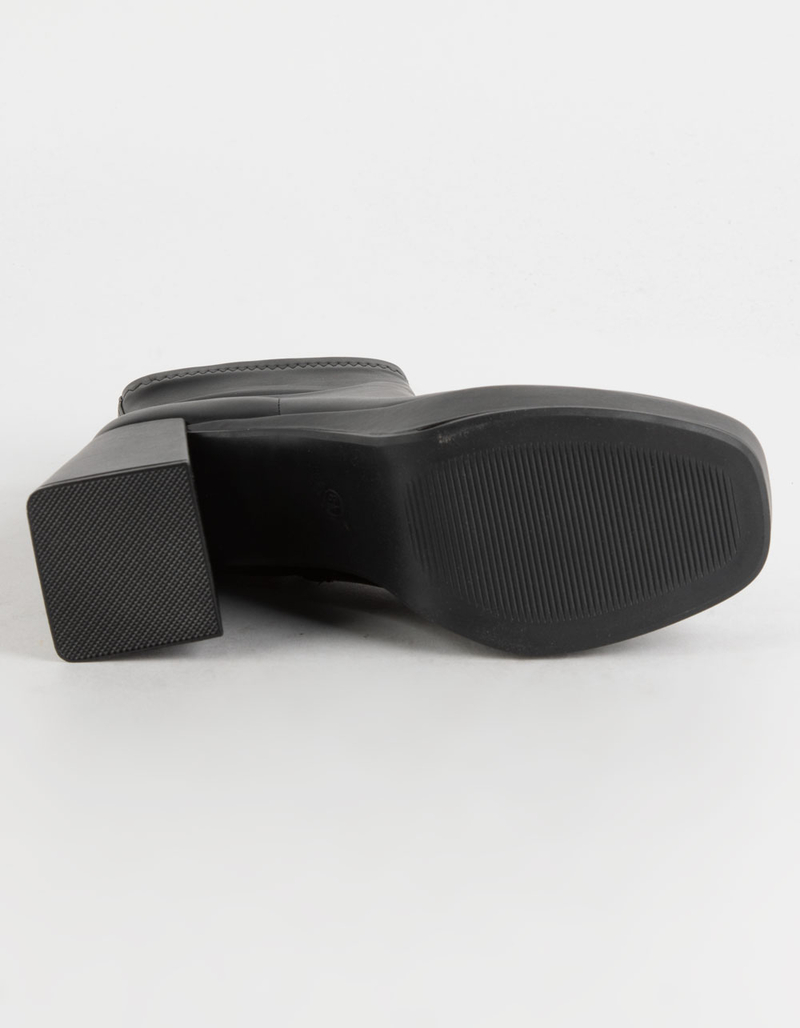 MIA Ilia Womens Square Toe Ankle Booties image number 2