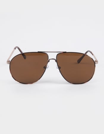 RSQ Aviator Metal Sunglasses Alternative Image