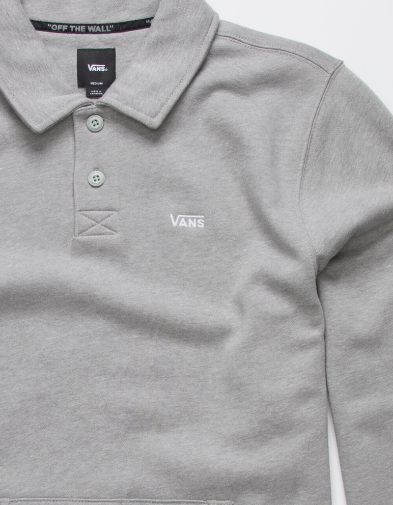VANS Not Preppy Mens Fleece Polo Shirt image number 1