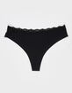 FULL TILT Lasercut Lace Waist Thong image number 1