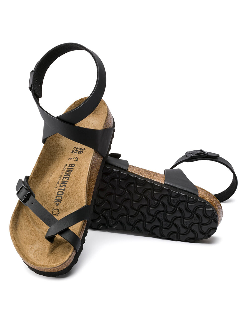 BIRKENSTOCK Yara Womens Black Sandals image number 2
