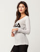 FILA Logo Womens Tee image number 2