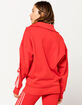 ADIDAS Half-Zip Scarlet Womens Sweatshirt image number 3