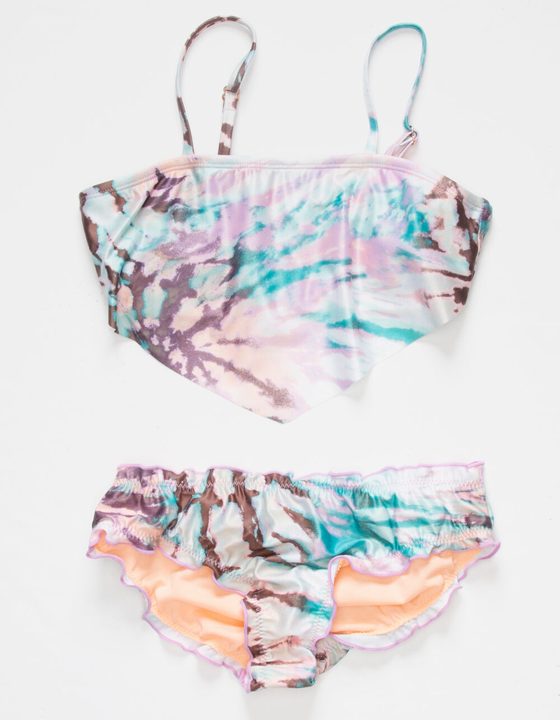 RAISINS Tie Dye Girls Bikini Set image number 0