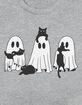 GHOST Black Cats And Ghosts Unisex Crewneck Sweatshirt image number 2