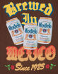 MODELO Brewed In Mexico Mens Tee image number 3