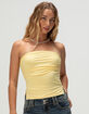 TILLYS Butter Soft Side Slit Womens Tube Top image number 2