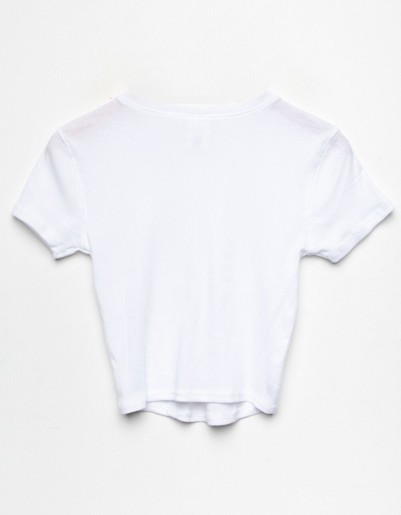 DESTINED Corset Detailed Womens Tee image number 4