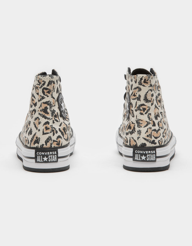 CONVERSE Chuck Taylor All Star Girls Eva Lift High Top Shoes image number 3