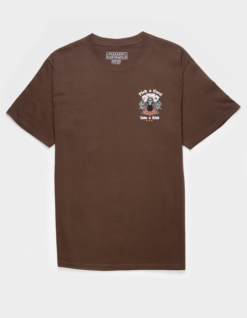 PLEASANT GETAWAY Take A Risk Mens Tee image number 1