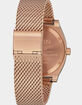 NIXON Time Teller Milanese All Rose Gold Watch image number 2