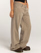 RSQ Womens Low Rise Twill Baggy Jeans image number 3