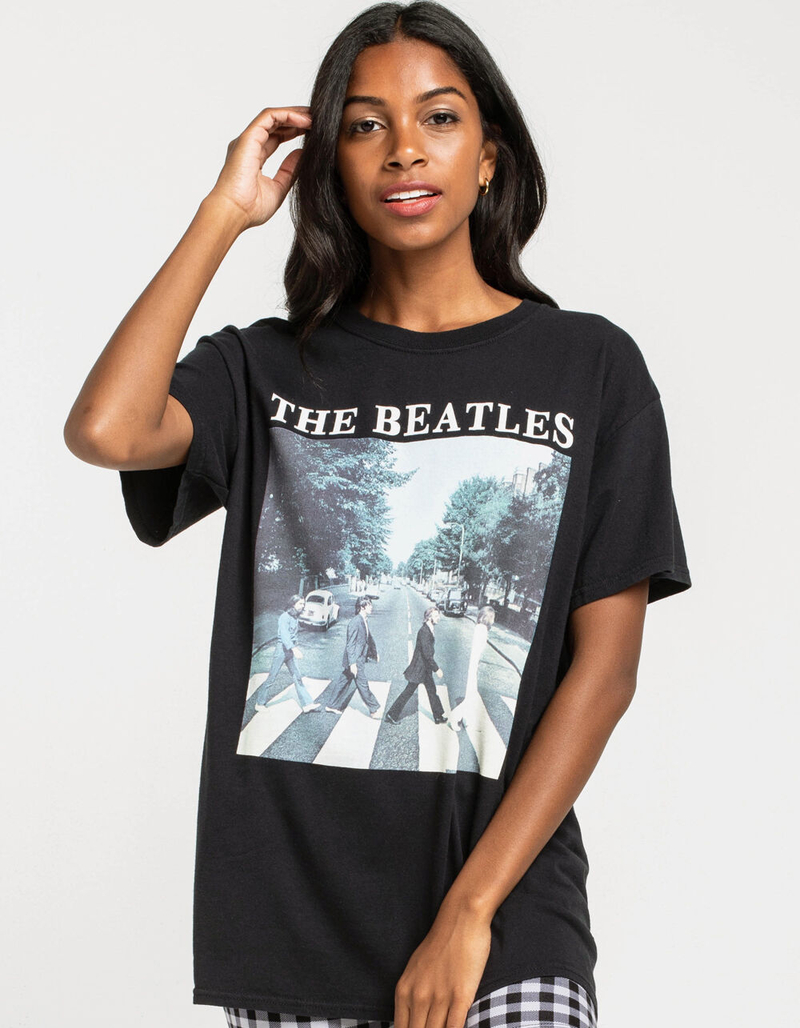 THE BEATLES Abbey Road Womens T-Shirt image number 0