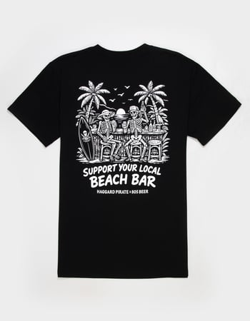 HAGGARD PIRATE x 805 Beach Bar Mens Tee Primary Image
