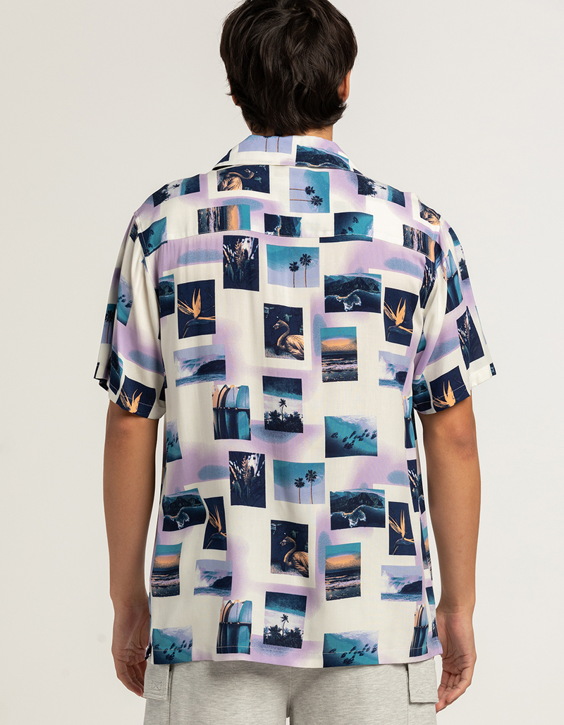 RSQ Mens Photo Reel Button Up Shirt image number 3