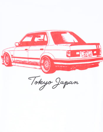 IKIGAI Tokyo Vintage Auto Mens Tee Alternative Image