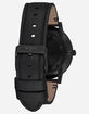 NIXON Porter Leather Black Watch image number 3