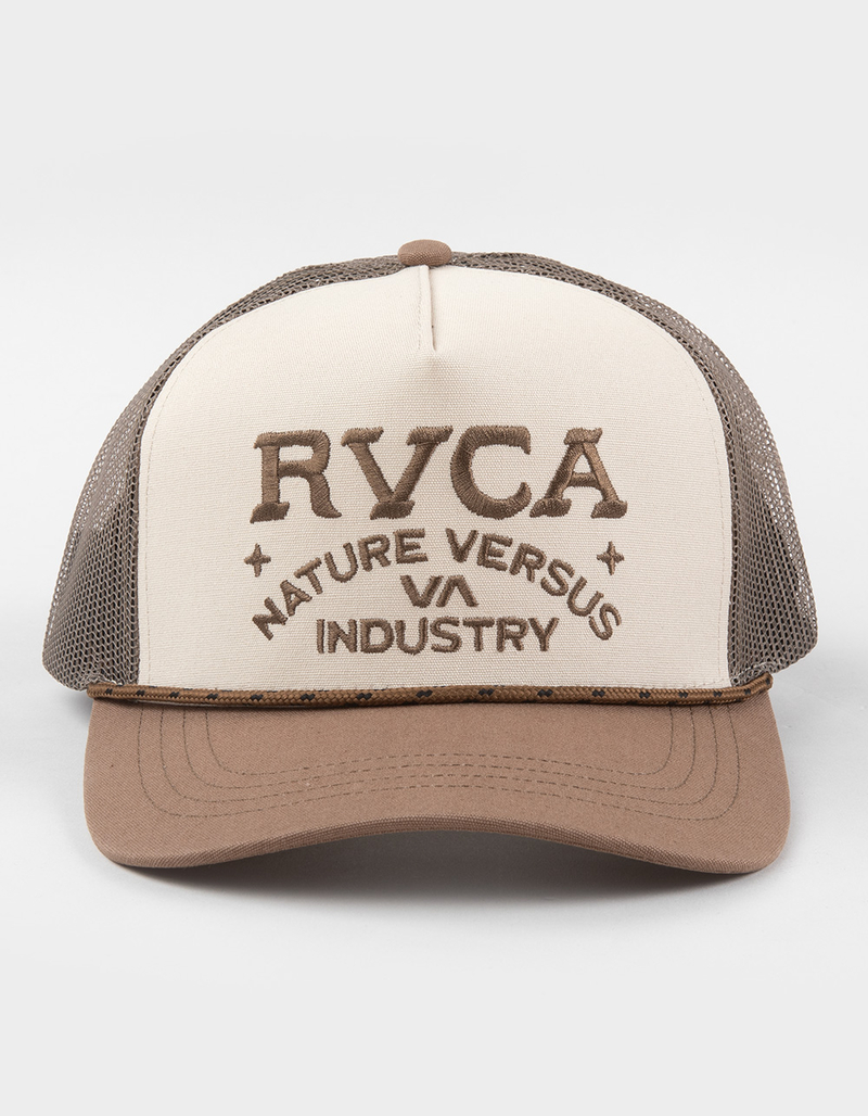 RVCA Ridge Curved Trucker Hat image number 1