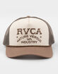 RVCA Ridge Curved Trucker Hat image number 2