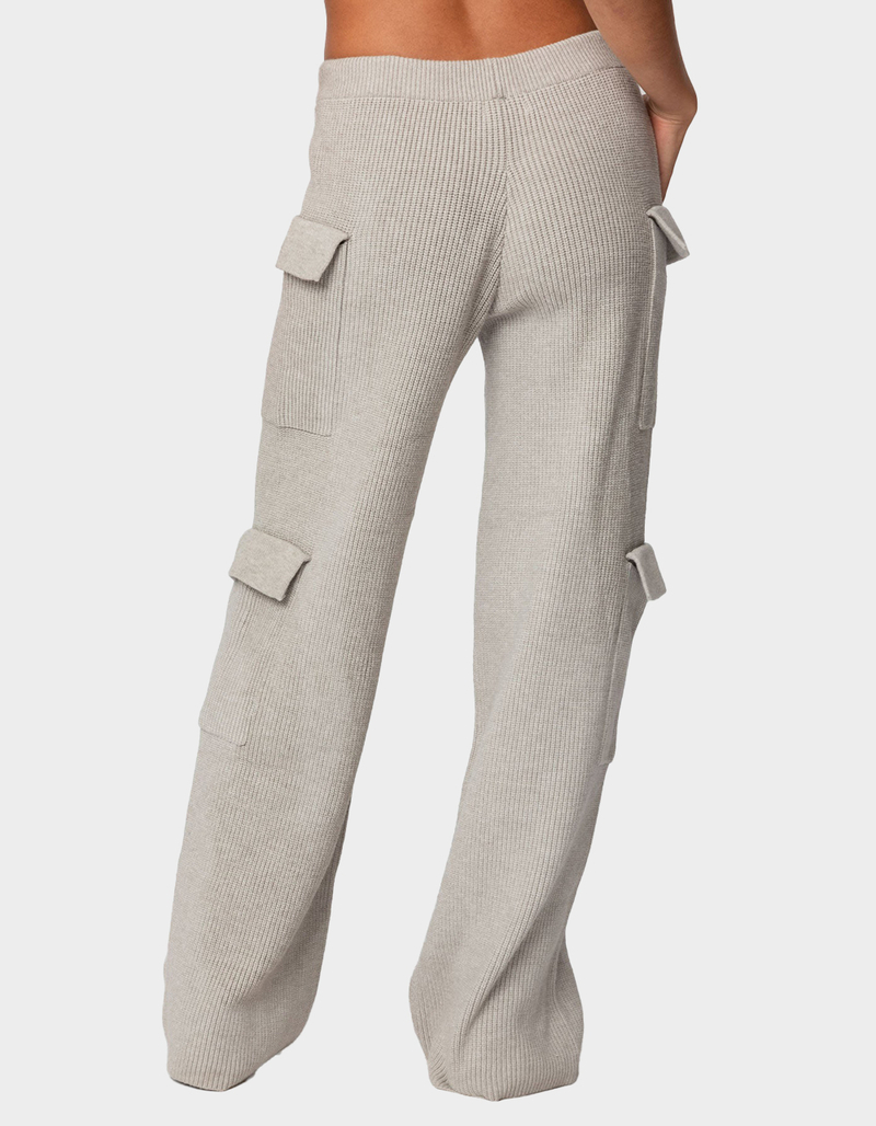 EDIKTED Wynter Knit Cargo Pants image number 4