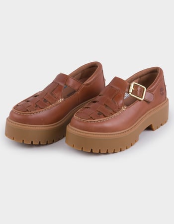 TIMBERLAND Stone Street Mary Jane Buckle Womens Platform Shoes Alternative Image