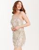 RSQ Womens Sequin Bodycon Dress image number 3