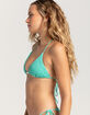 DAMSEL Malia Crochet Triangle Bikini Top image number 3