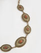 Red Concho Chain Belt image number 2