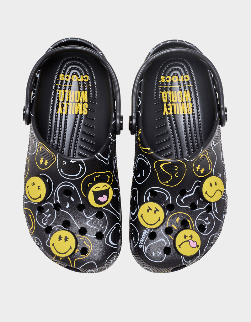 CROCS x SmileyWorld® Smiley Classic Clogs image number 1