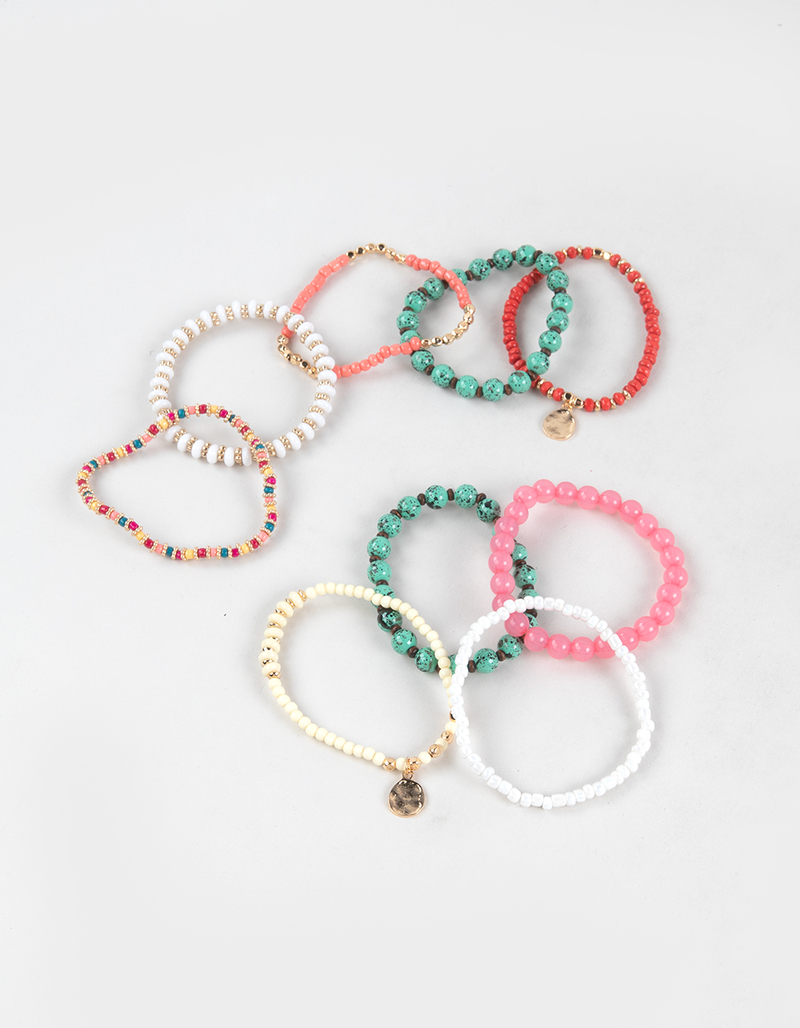 FULL TILT Multi Beaded Bracelet Set image number 0