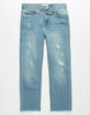 LEVI'S High Rise Ankle Ripped Medium Wash Girls Skinny Jeans image number 1