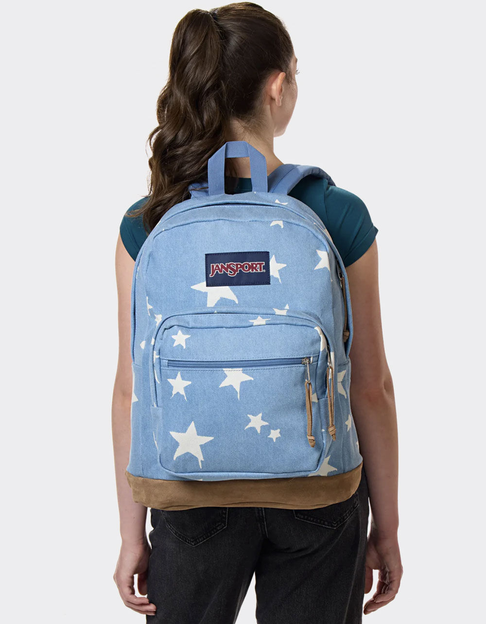 JANSPORT Right Pack Expressions Backpack - DISCHARGE DENIM