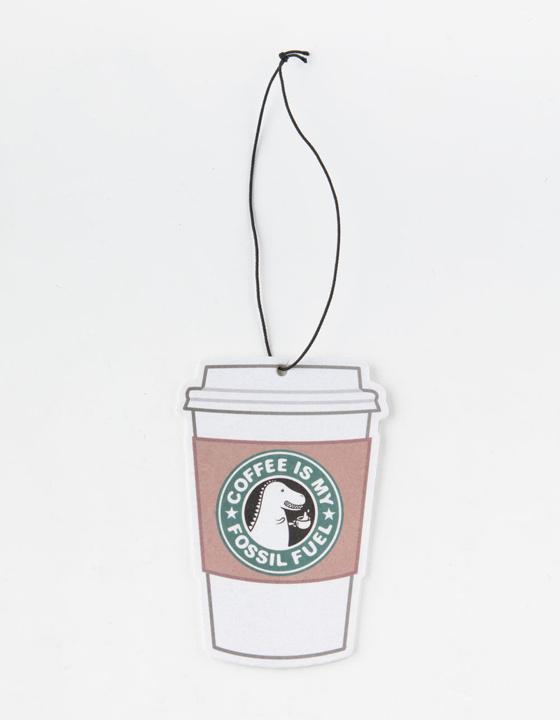 WHATEVER CO. Coffee Is My Fossil Fuel Air Freshener image number 0