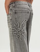 RSQ Womens Low Rise Butterfly Baggy Jeans image number 5