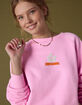 RIP CURL Luxe Surf Womens Crewneck Sweatshirt image number 7