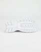 FILA Disruptor White & Navy Womens Velcro Platform Sandals image number 5