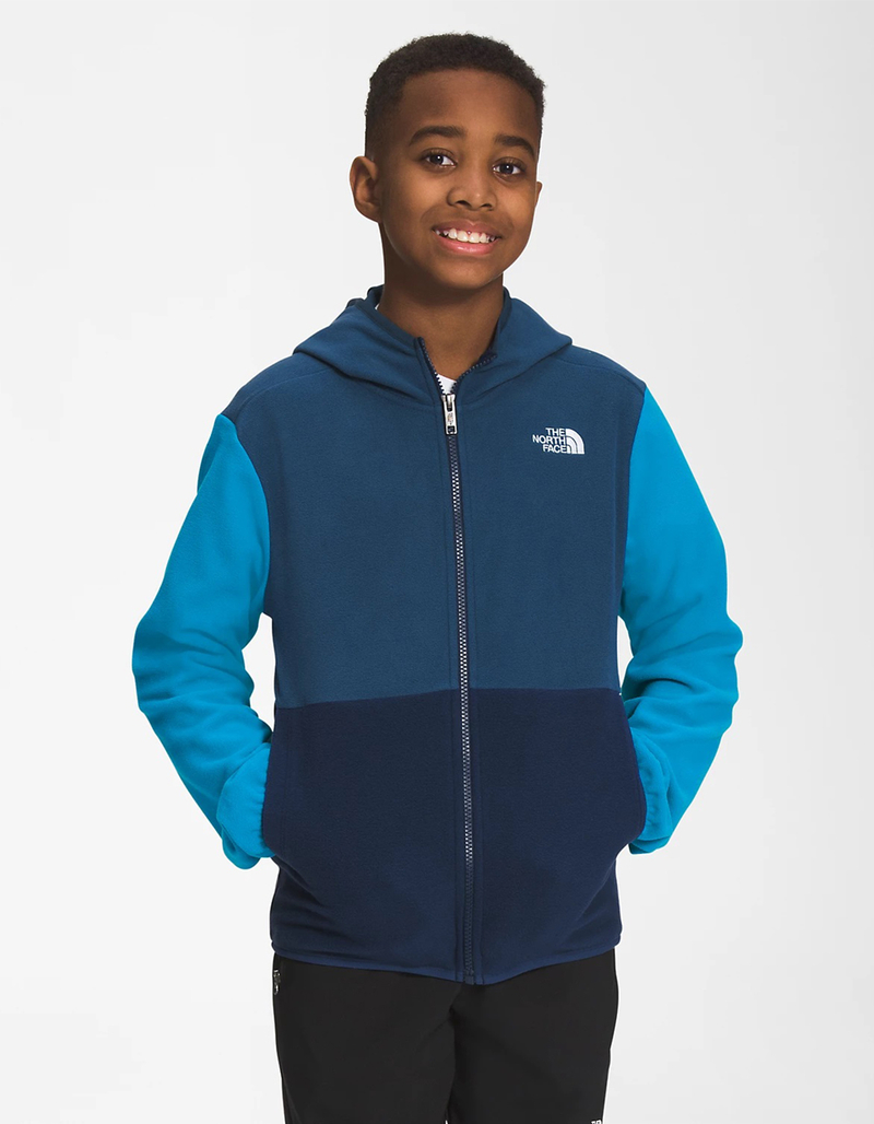 THE NORTH FACE Teen Glacier Boys Full-Zip Hooded Jacket image number 1
