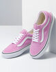 VANS Old Skool Womens Orchid & True White Shoes image number 4