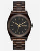 NIXON Medium Time Teller Acetate Brown Watch image number 1