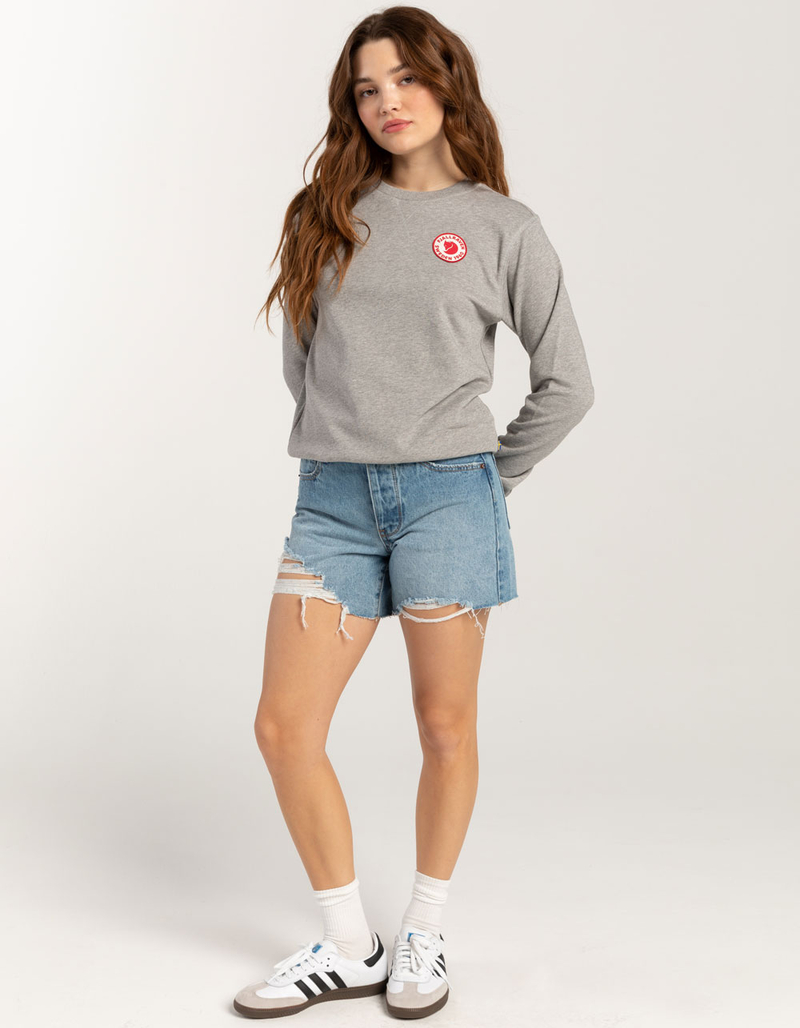 FJALLRAVEN 1960 Logo Badge Womens Crewneck Sweater image number 1